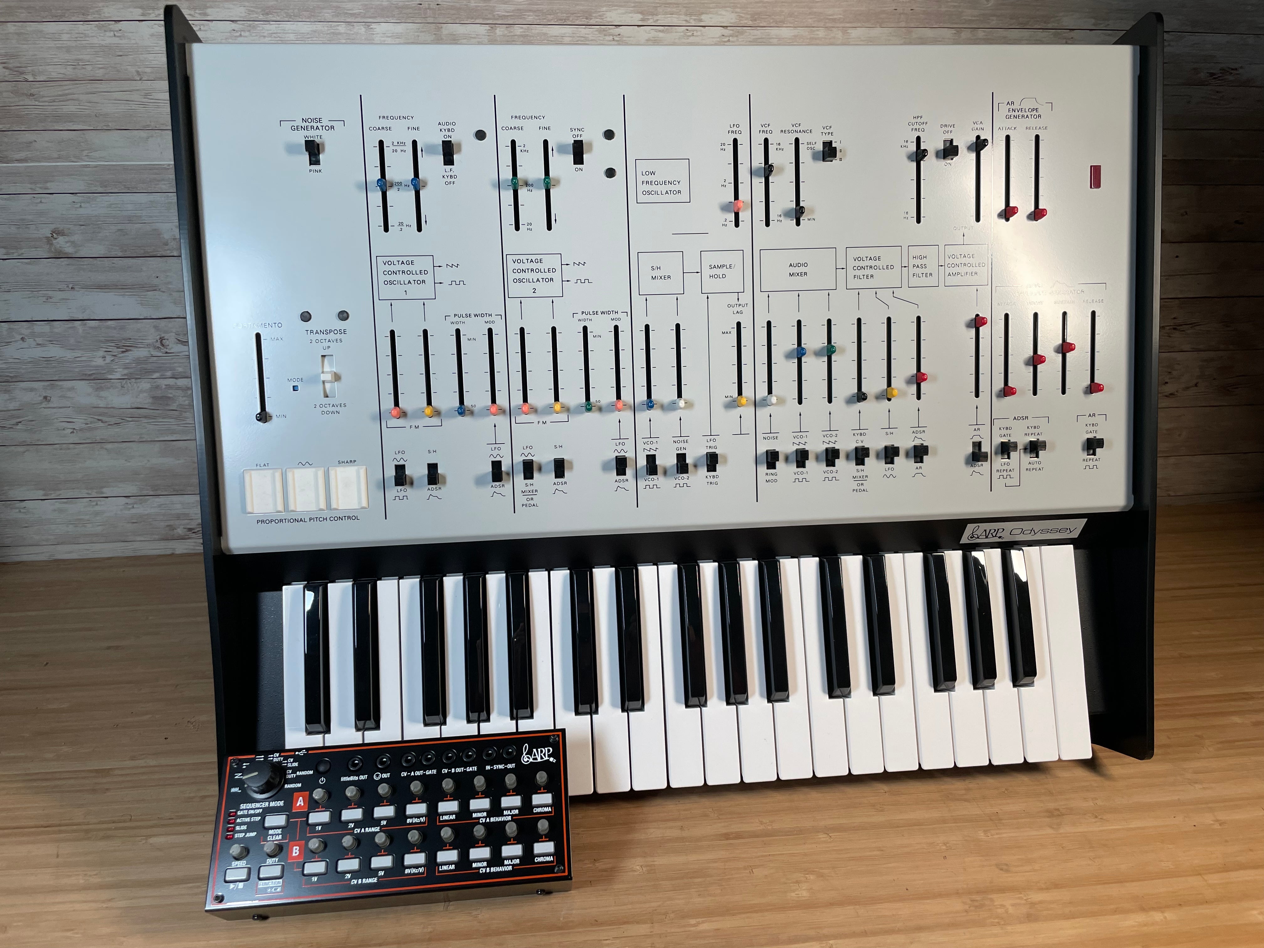 Korg ARP Odyssey FSQ Rev1 with SQ-1 Sequencer Toronto | Cask Music