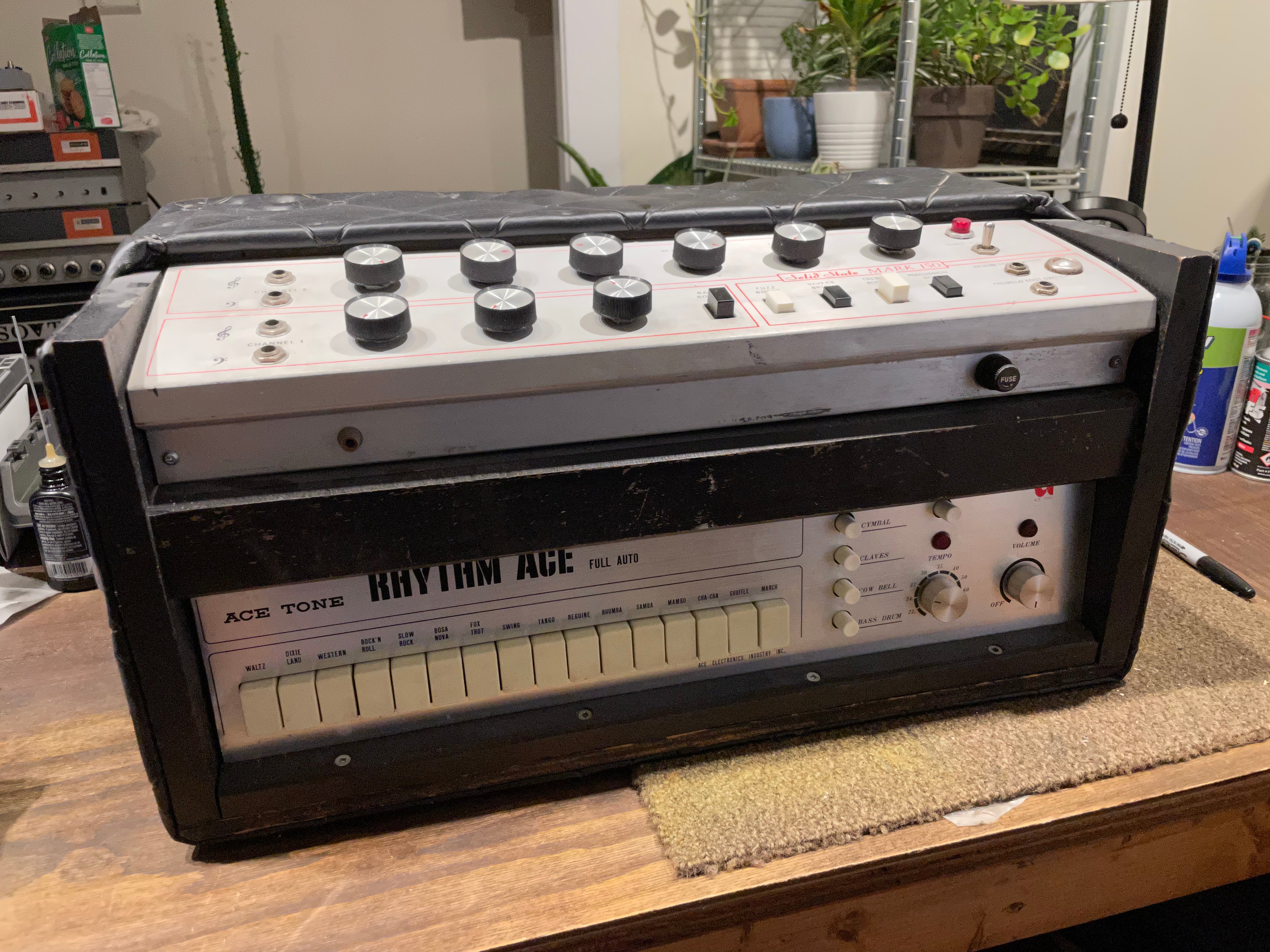 Ace Tone FR-1 Rhythm Ace / Amplifier Head Used Toronto, | Cask Music