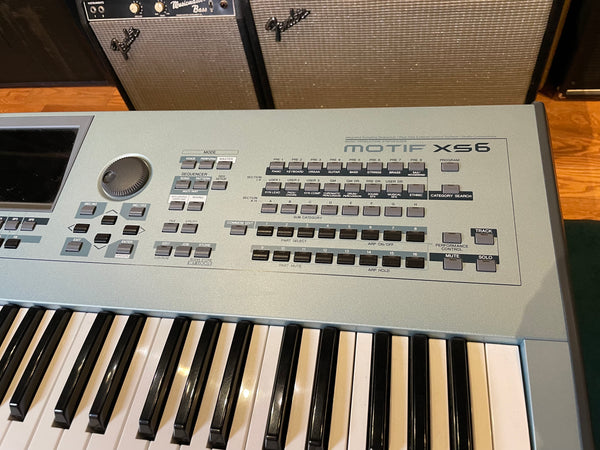 Yamaha Motif XS6 Synthesizer Used