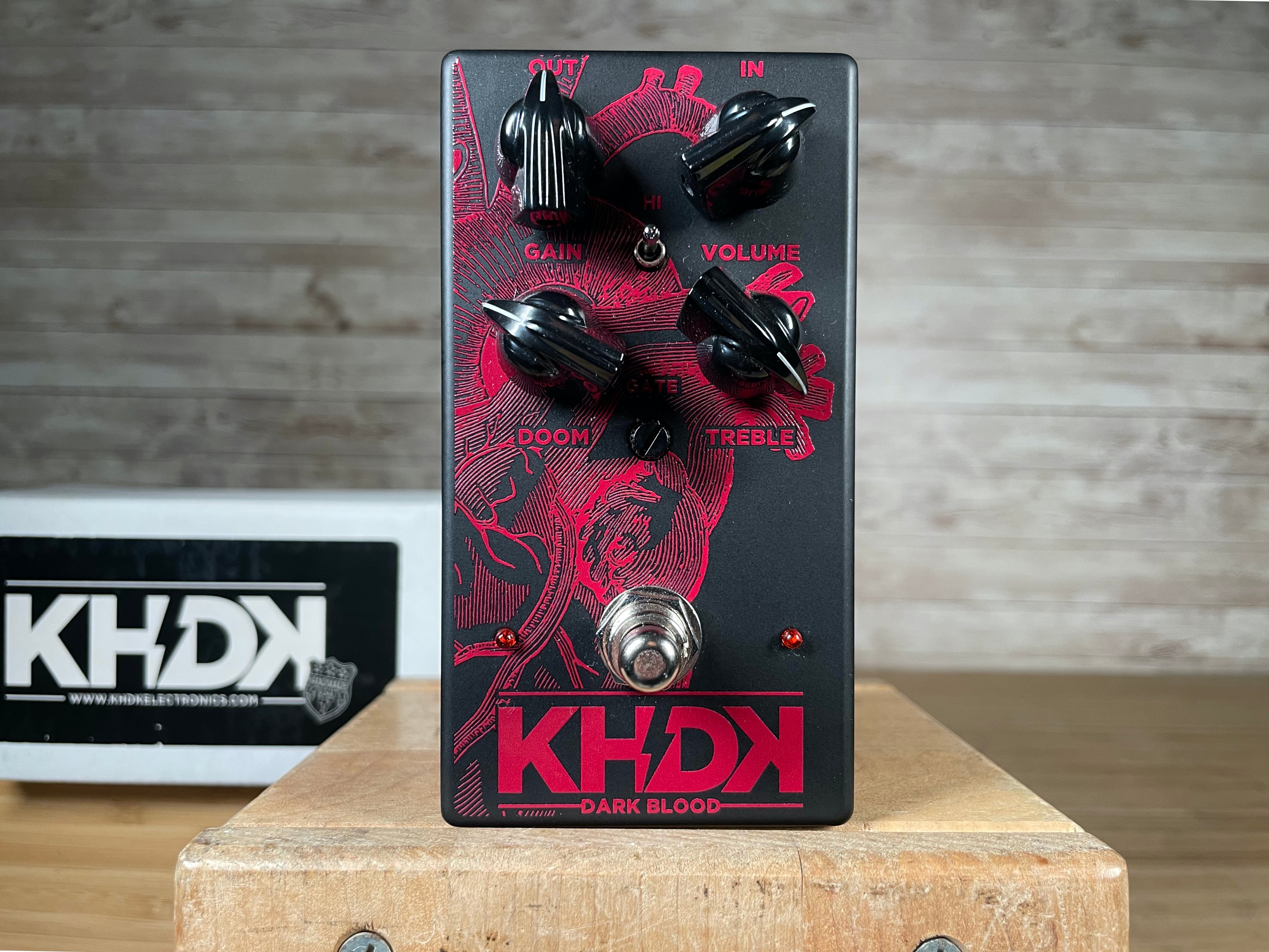 khdk dark blood distortion pedal KHDK Dark Blood Metal Distortion Used Toronto, ON