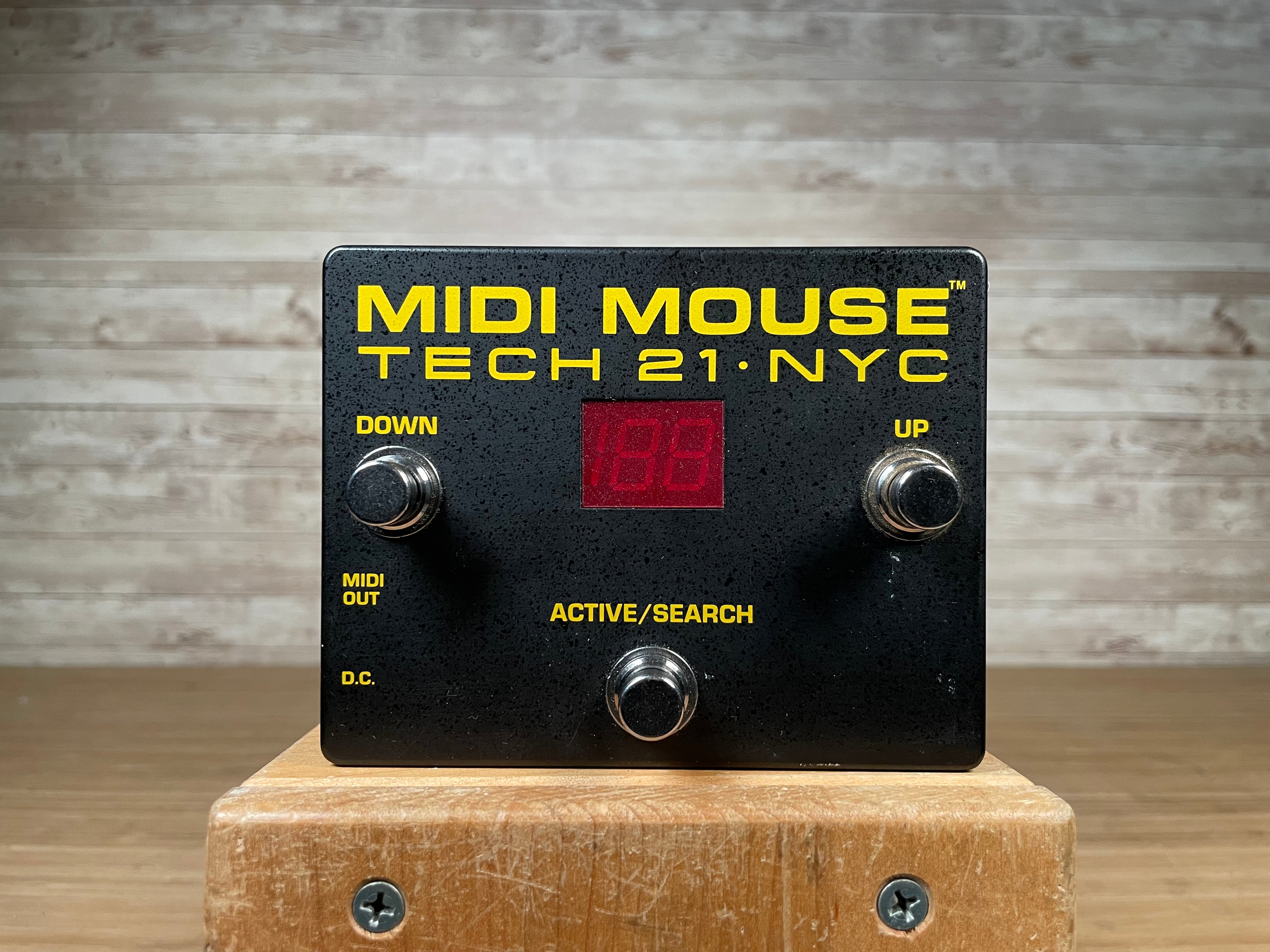 DTM・DAW TECH 21 MIDI MOUSE Tech 21 MIDI Mouse 3-button MIDI Foot Controller | Sweetwater