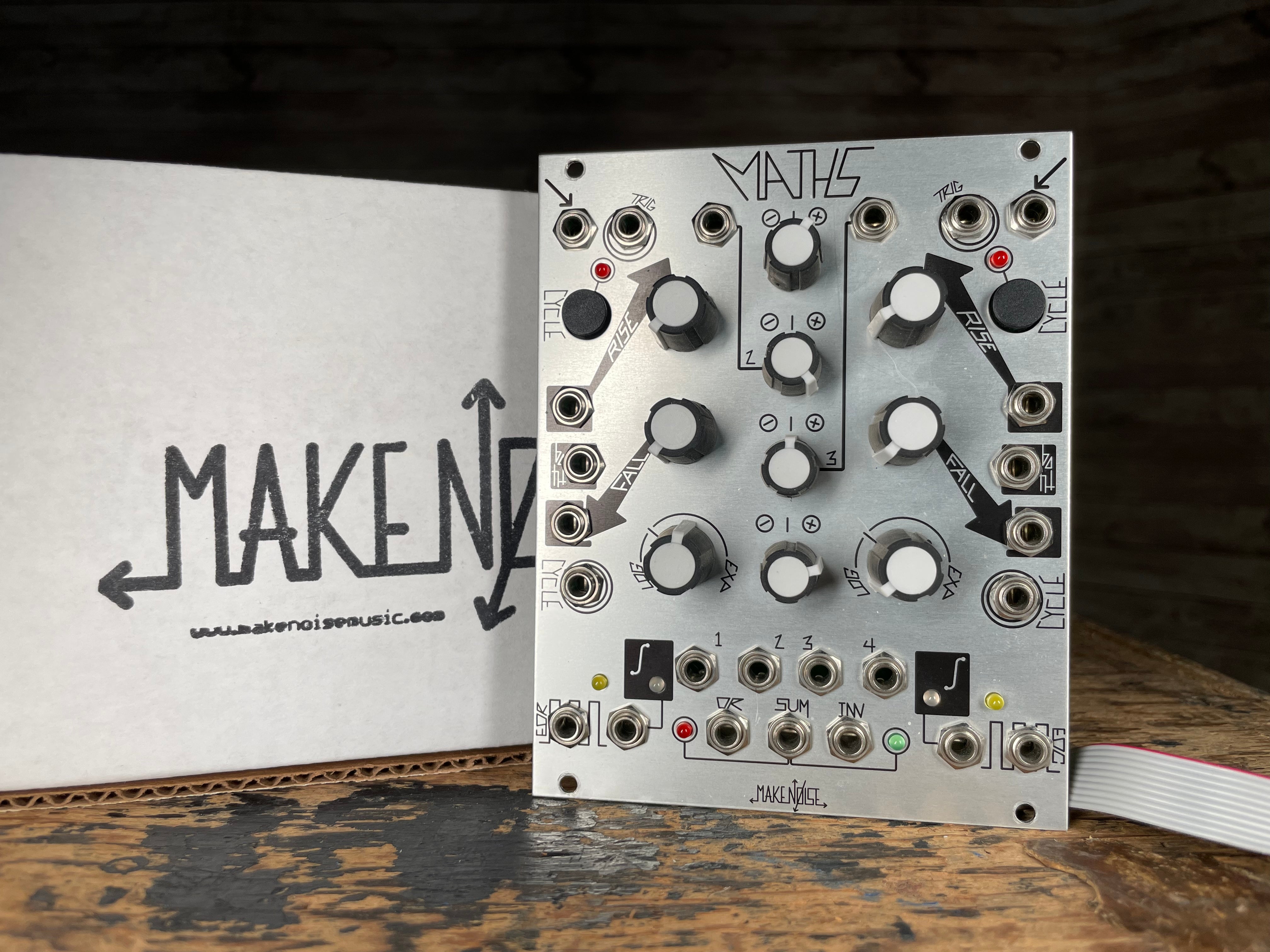 Make Noise Maths Music Synthesizer with Box Hamilton | Cask