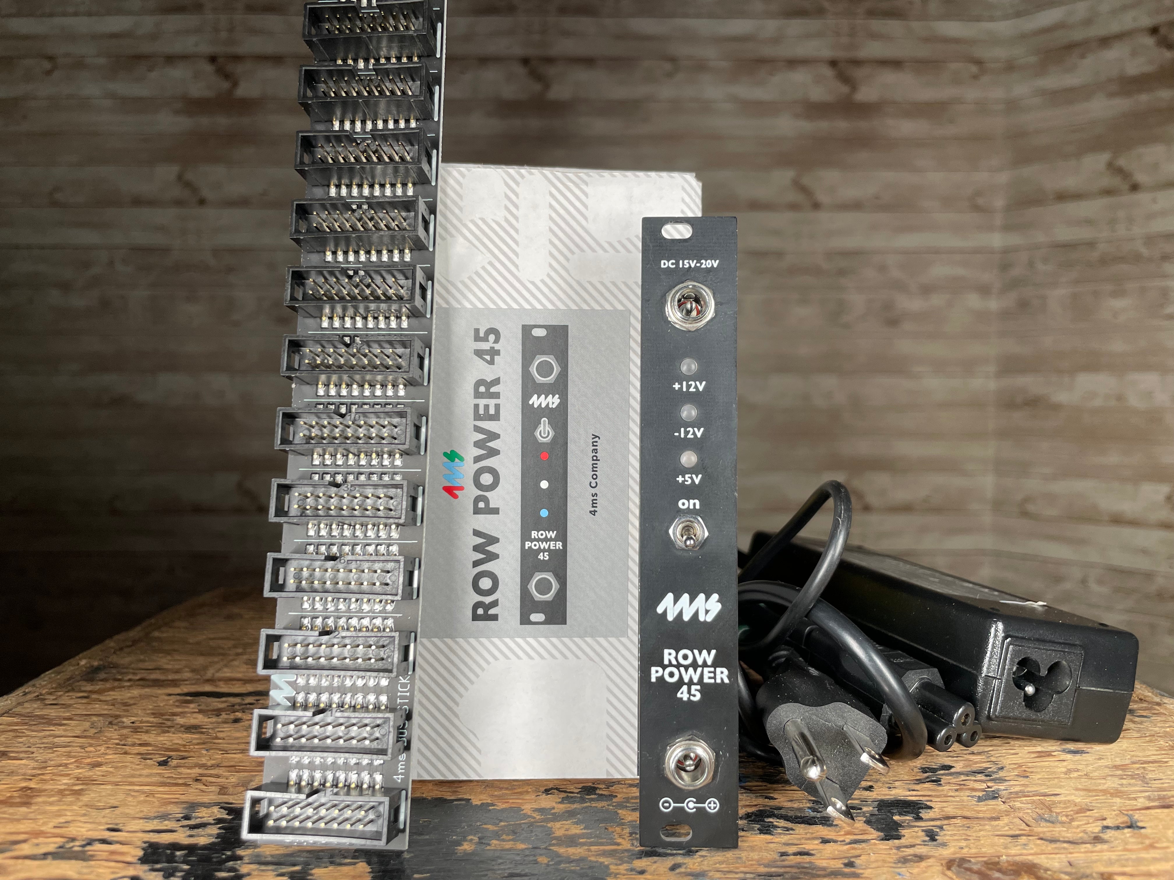 4ms Row Power 45 Power Supply with Box + Bus Stick Hamilton Cask Music