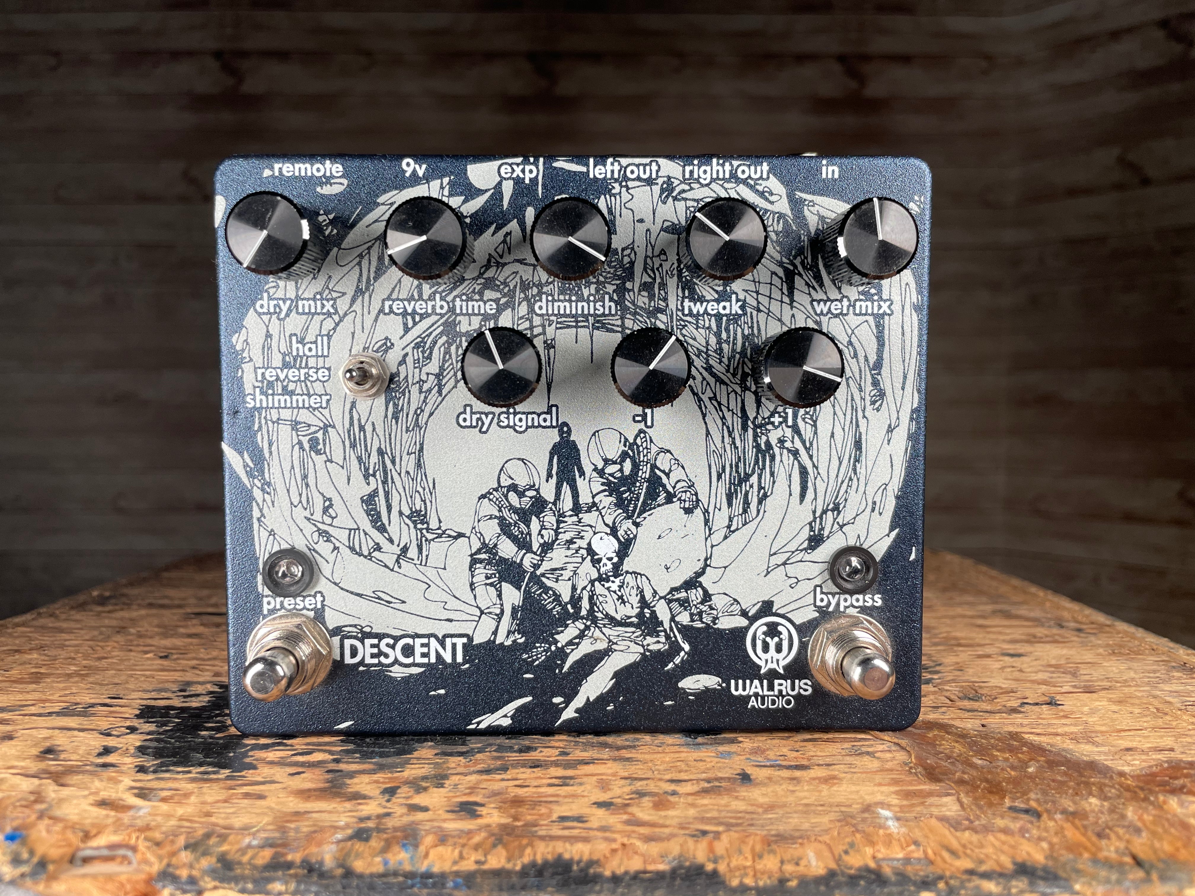 Walrus Audio Descent Reverb シマーリバーブ Walrus Audio Descent Reverb Review - Premier Guitar
