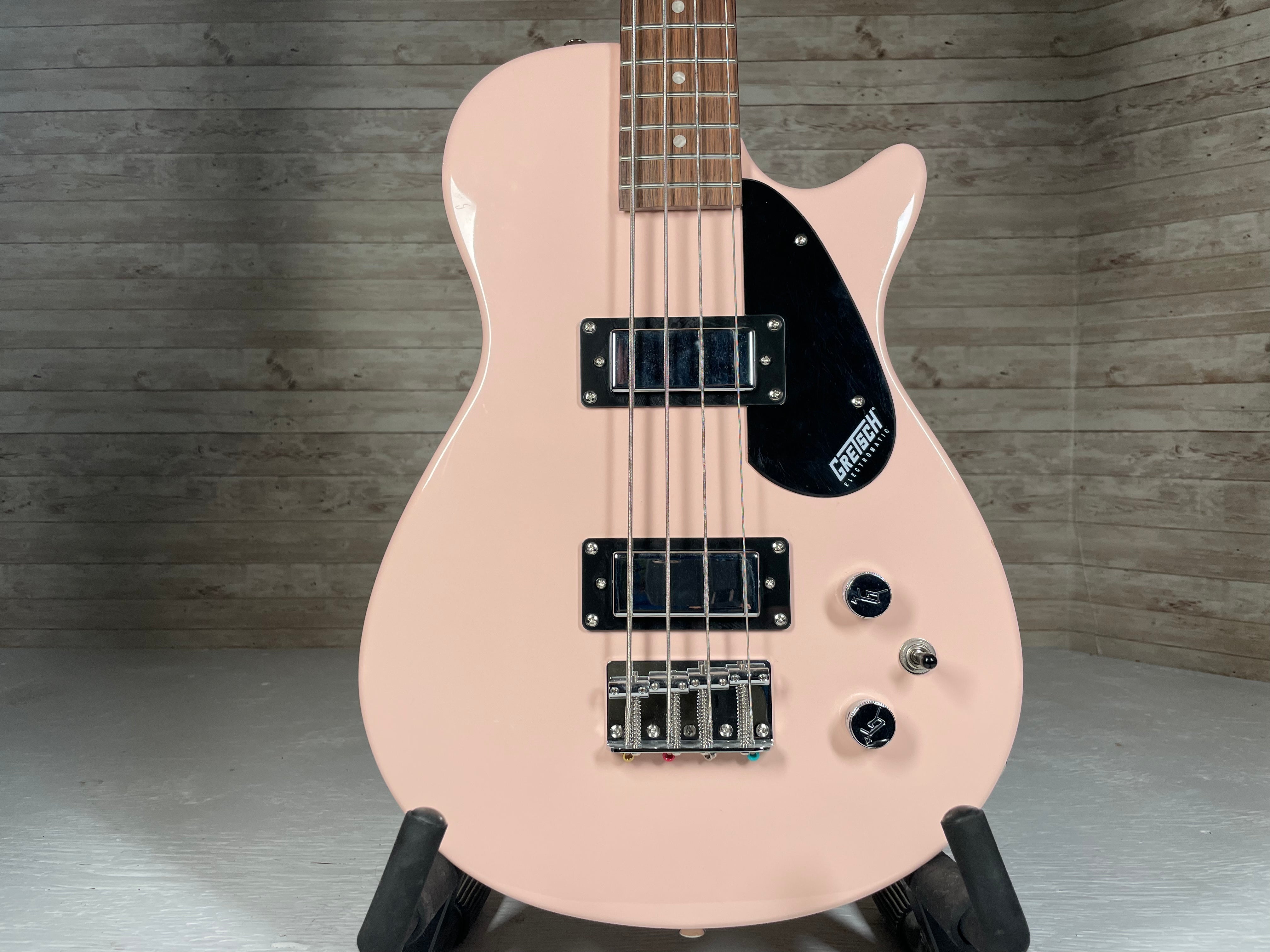 Gretsch G2220 Short Scale Bass Pink Hamilton, ON | Cask Music