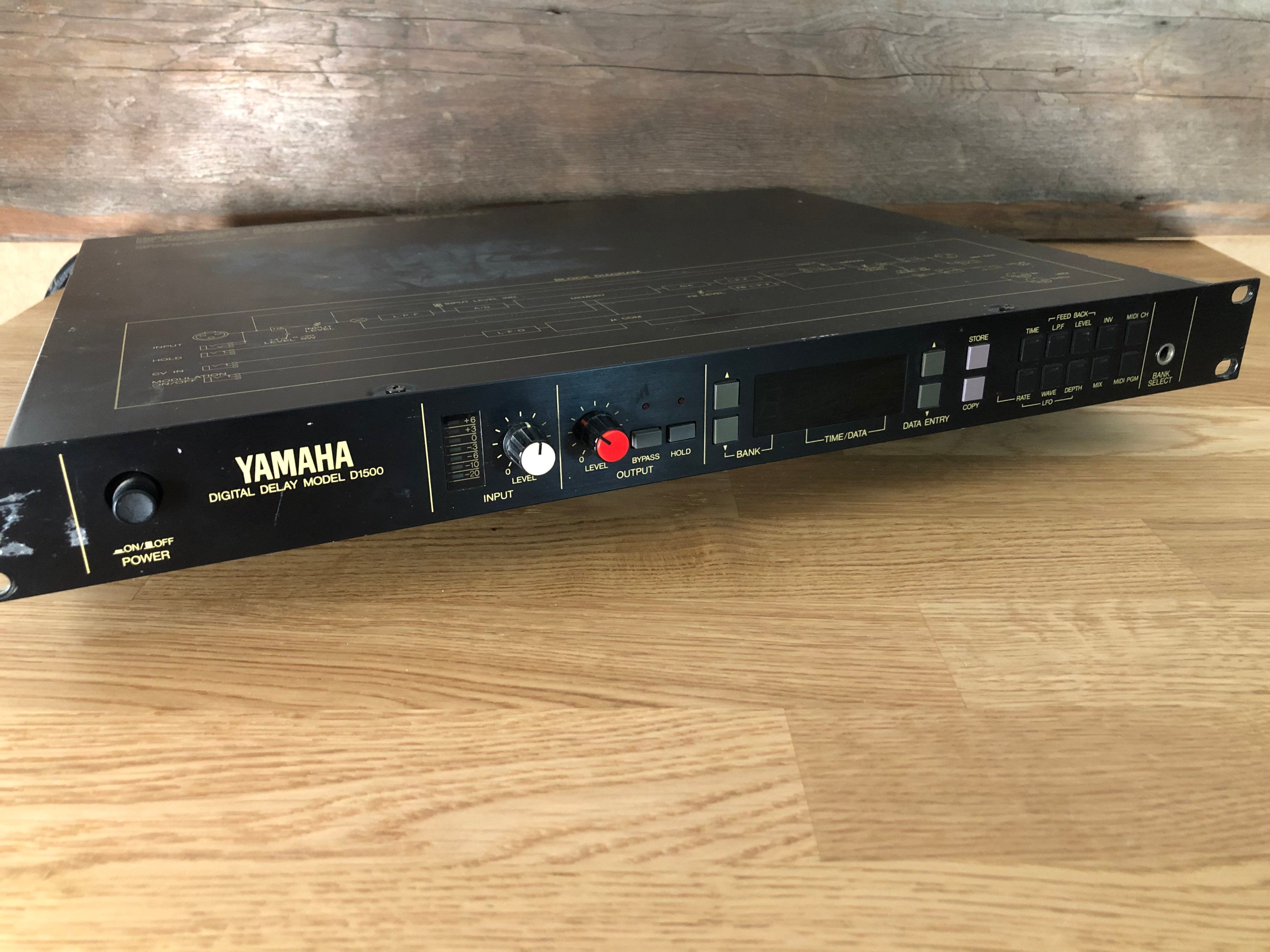 Yamaha D1500 Digital Delay Made in Japan Toronto, ON | Cask Music