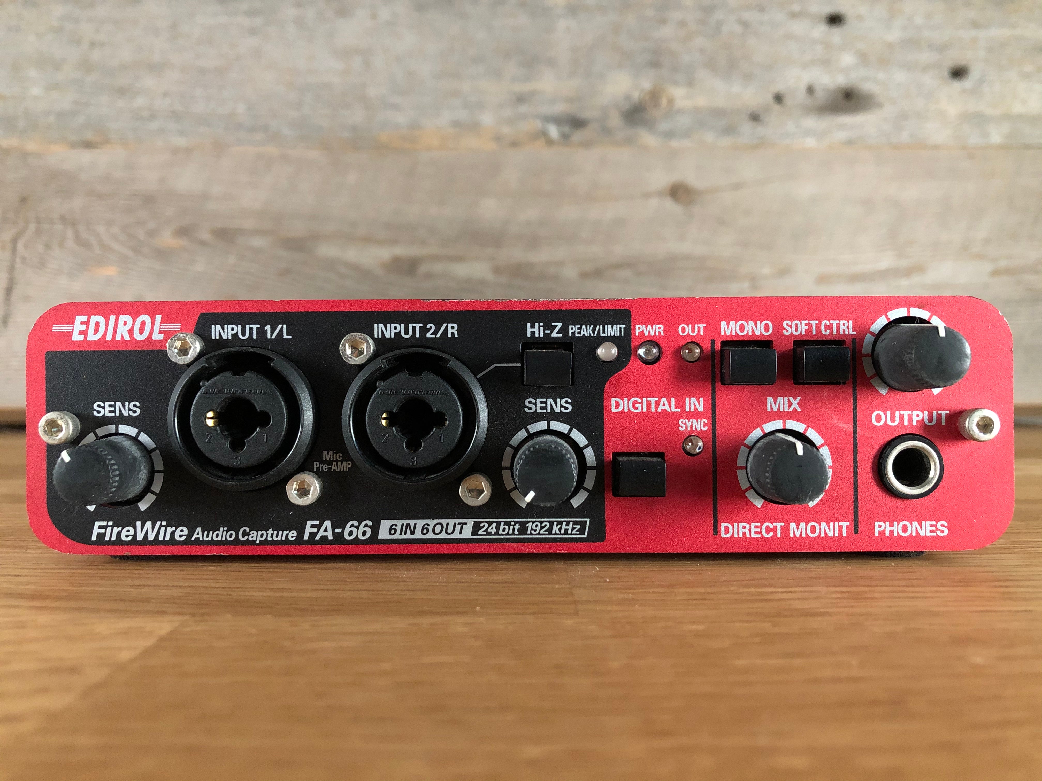 Edirol FA66 Firewire Audio Interface Toronto, ON Cask Music