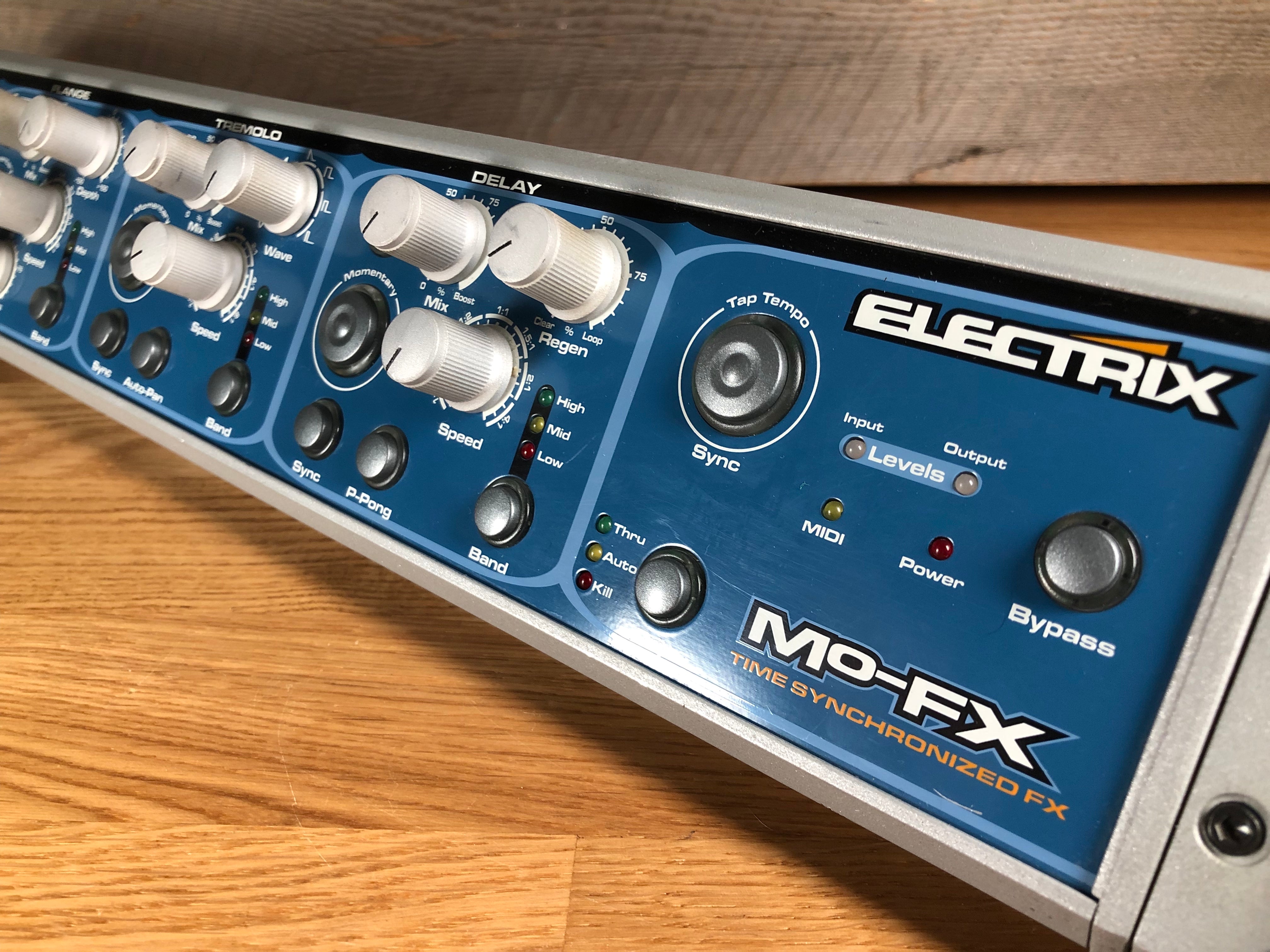 【レア】ELECTRIX MO-FX【ヴィンテージ】 Electrix Mo-Fx MoFx Rare Vintage Rack Stereo Multi-Effect
