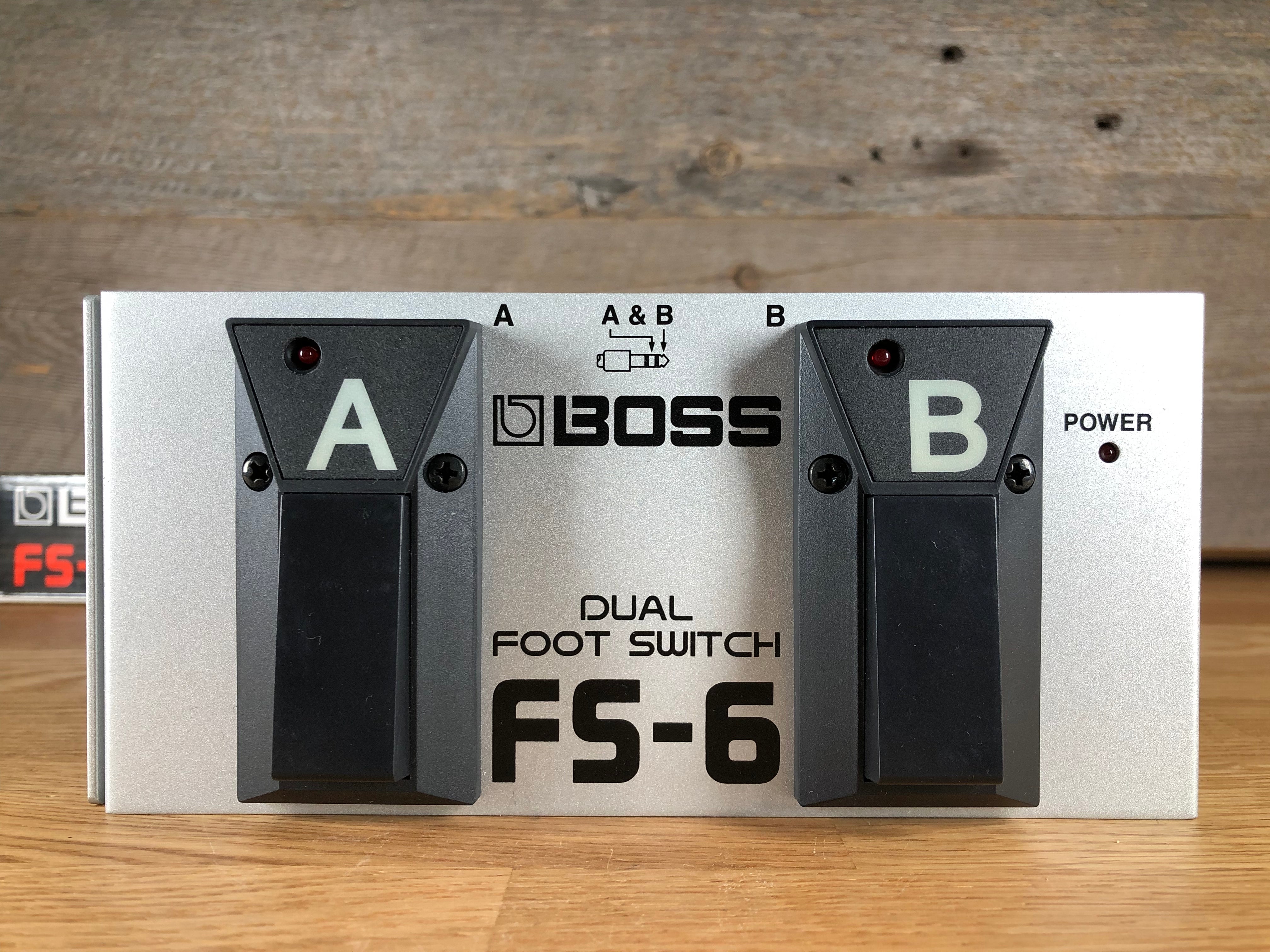 BOSS FS-6 DUAL FOOT SWITCH - 配信機器・PA機器・レコーディング機器