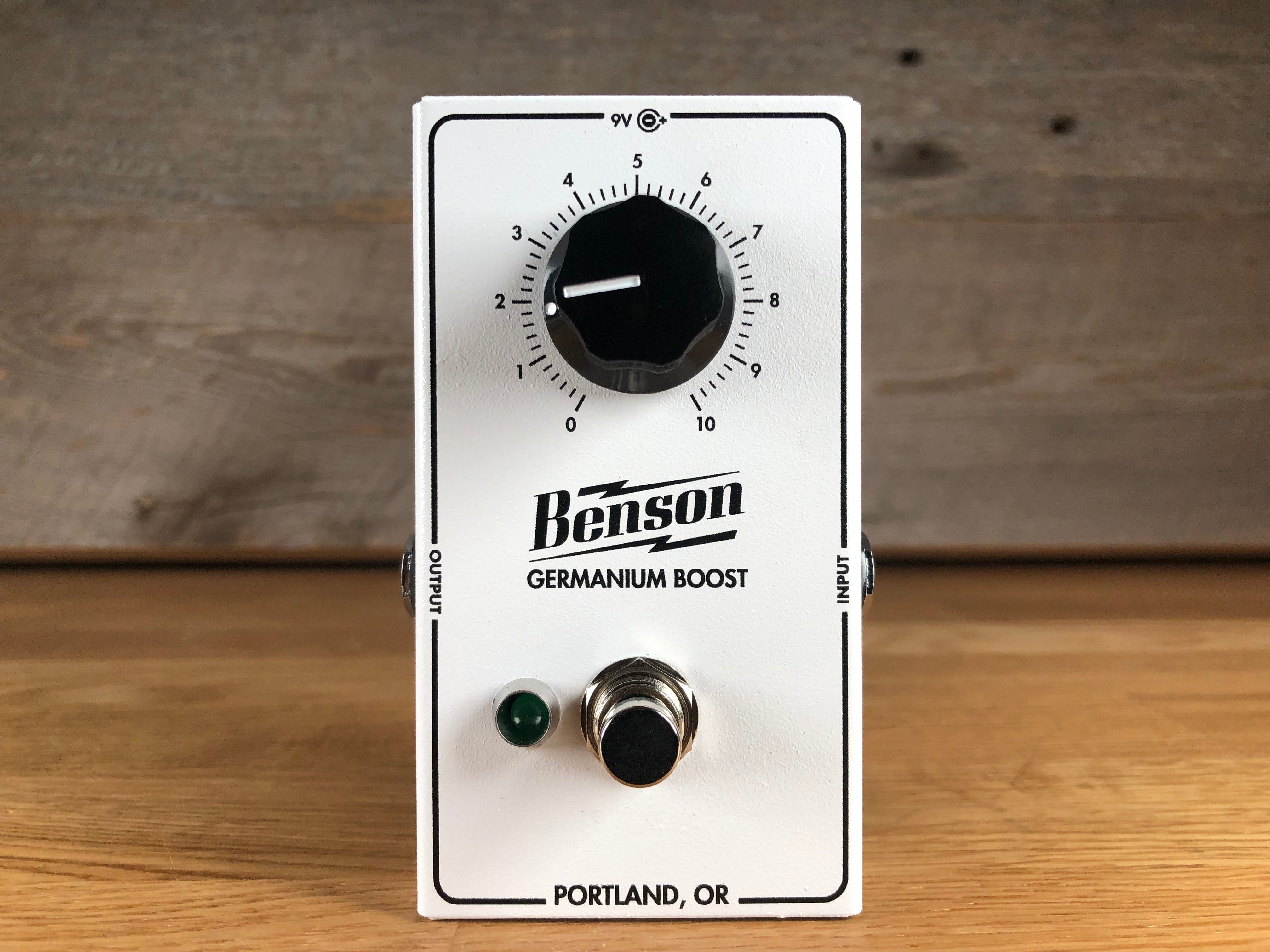 Benson Germanium Boost Tuxedo – Cask Music