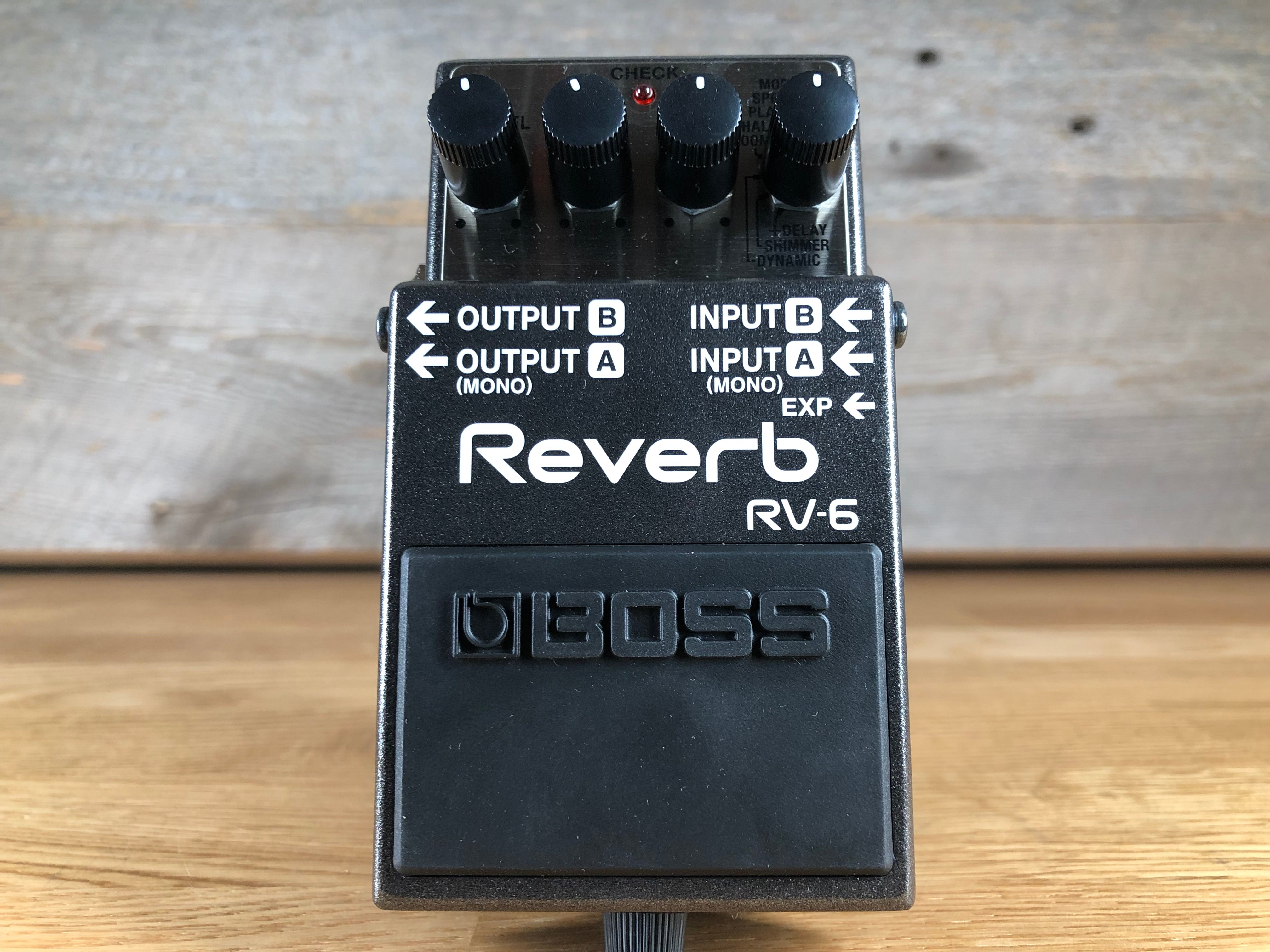 BOSS　Reverb　RV-6 Boss RV-6 Reverb Pedal - Get Loud Music