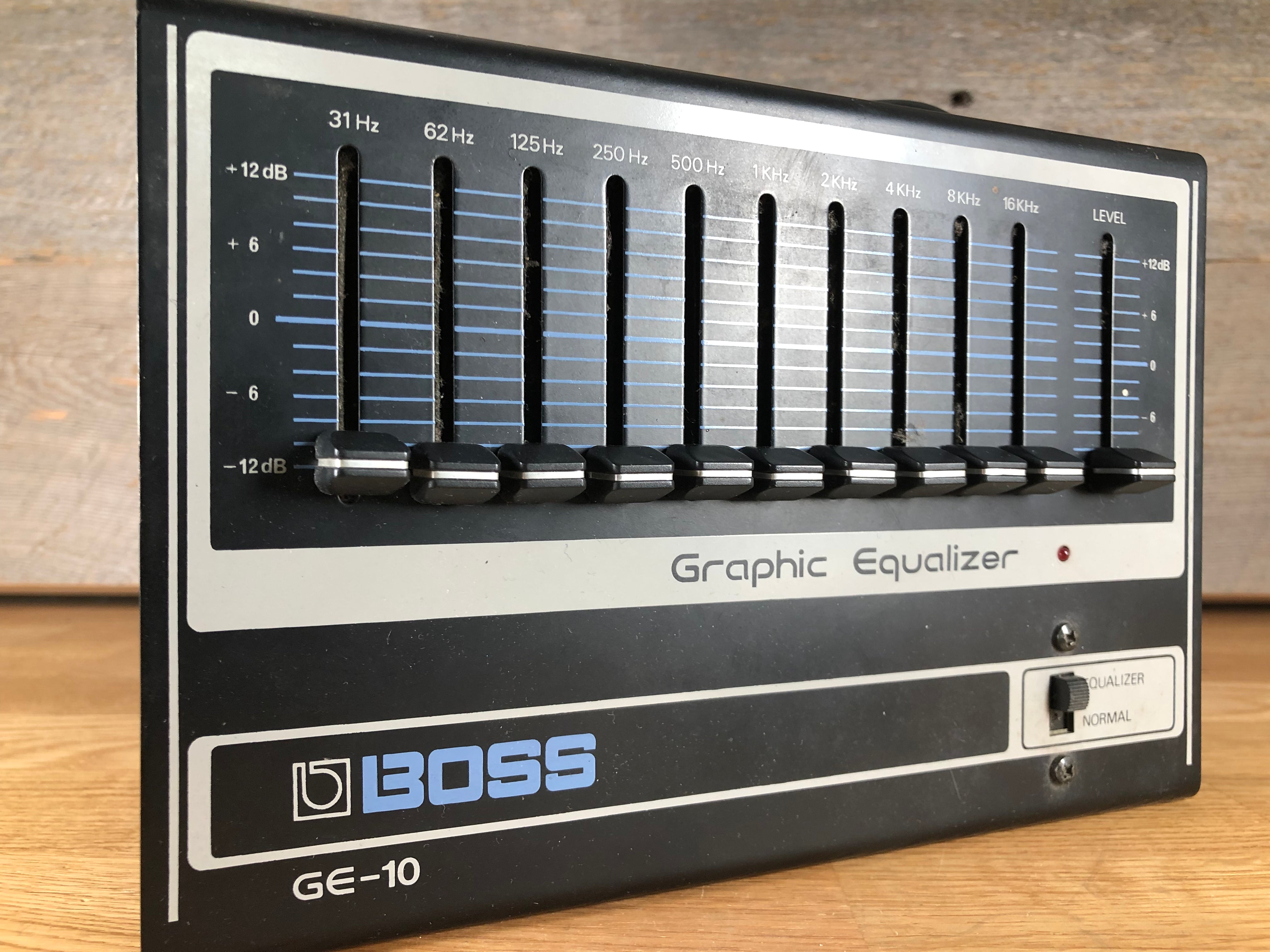 Boss GE-10 Graphic Equalizer 1985年製 ジャンク