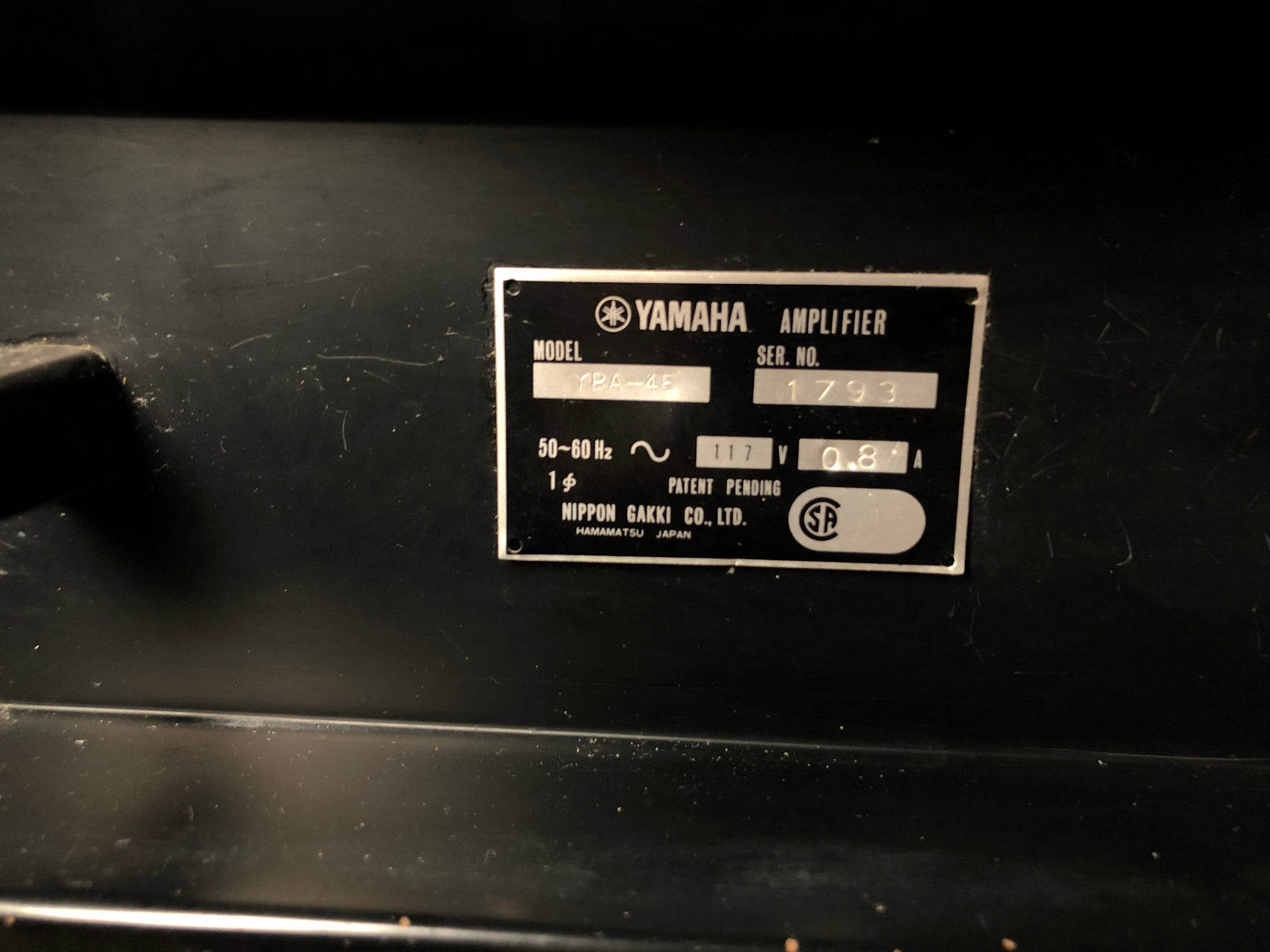 Yamaha YBA-45 Vintage Bass Combo Used Toronto, ON | Cask Music