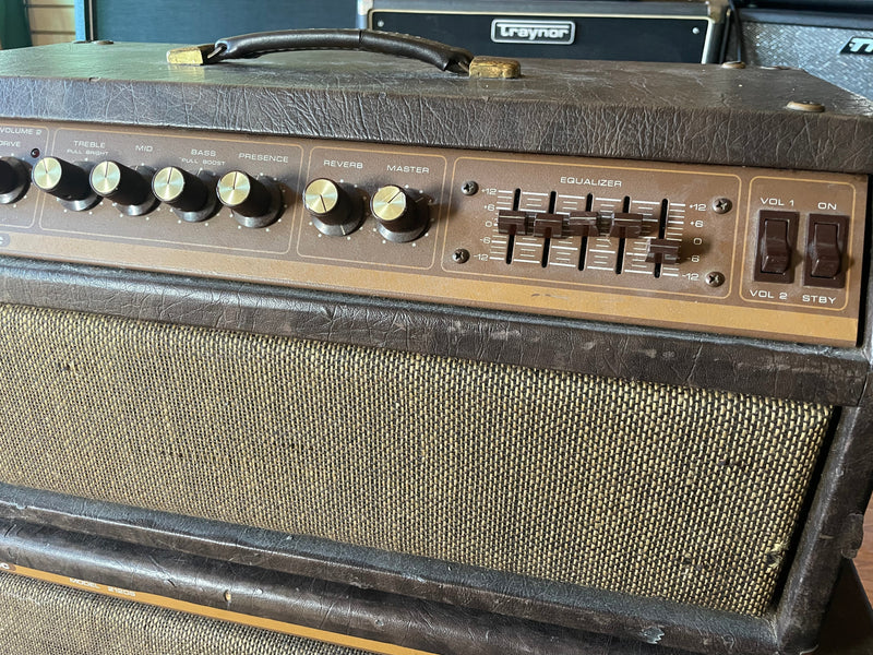 Acoustic Control Corp Model 160 Tube Amp Head & 466 Speaker Cab Used