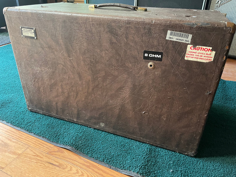 Acoustic Control Corp Model 160 Tube Amp Head & 466 Speaker Cab Used