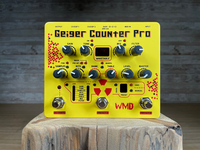 WMD Geiger Counter Pro Bit Crusher / Ring Mod Used