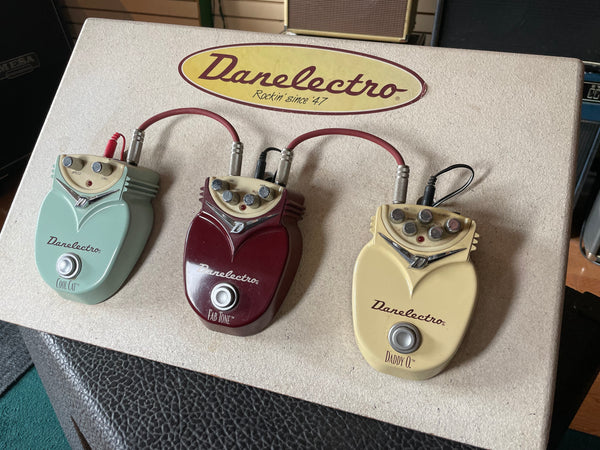 Danelectro 90s 3x Pedal Retail Display Used