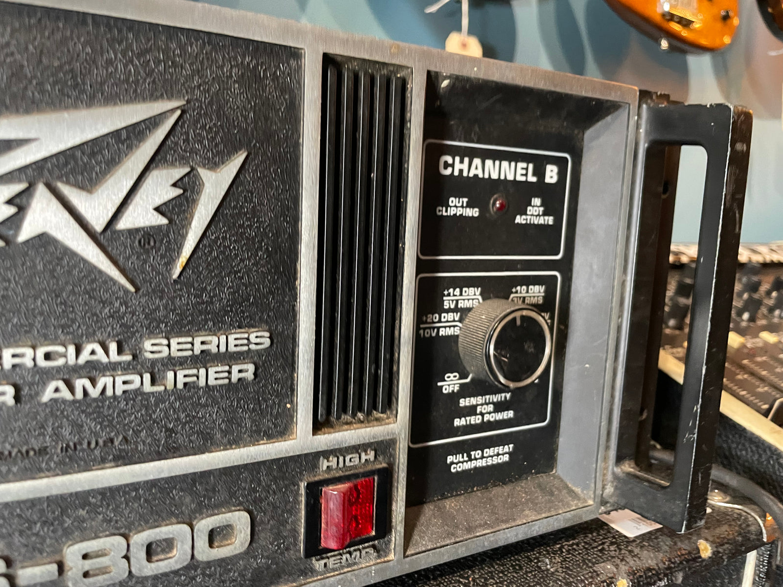 PEAVEY ピーヴィー CS-800 パワーアンプ 最大出力260W+260W PEAVEY ピーヴィー CS-800 パワーアンプ 最大出力260W+260W