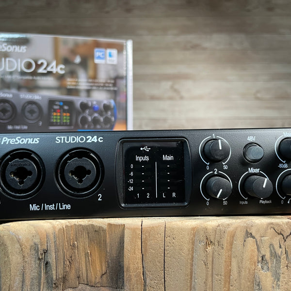DTM・DAW PRESONUS Studio 24c PreSonus Studio 24c 2x2, 192 kHz, USB Audio Interface with