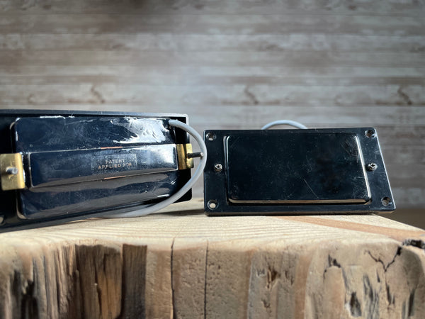 Gibson Tony Iommi Humbucker Pair Black Chrome Used