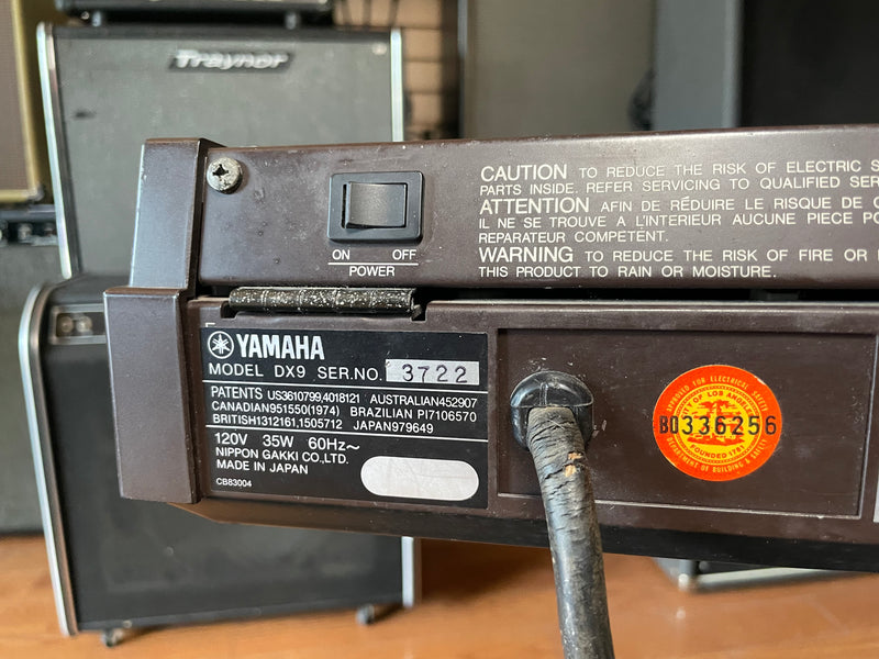 Yamaha DX9 FM Synth Used