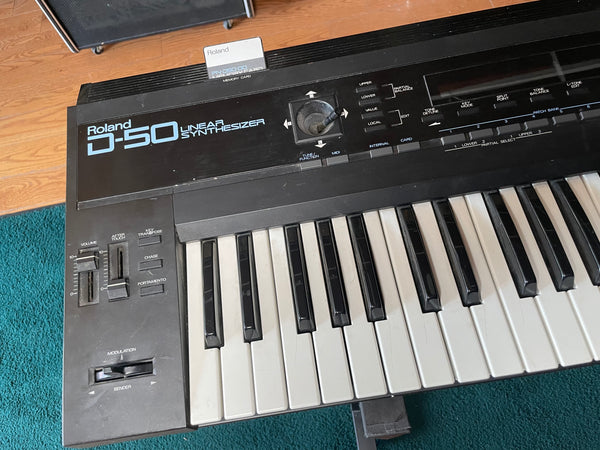 Roland D-50 Digital Synthesizer with ROM Used