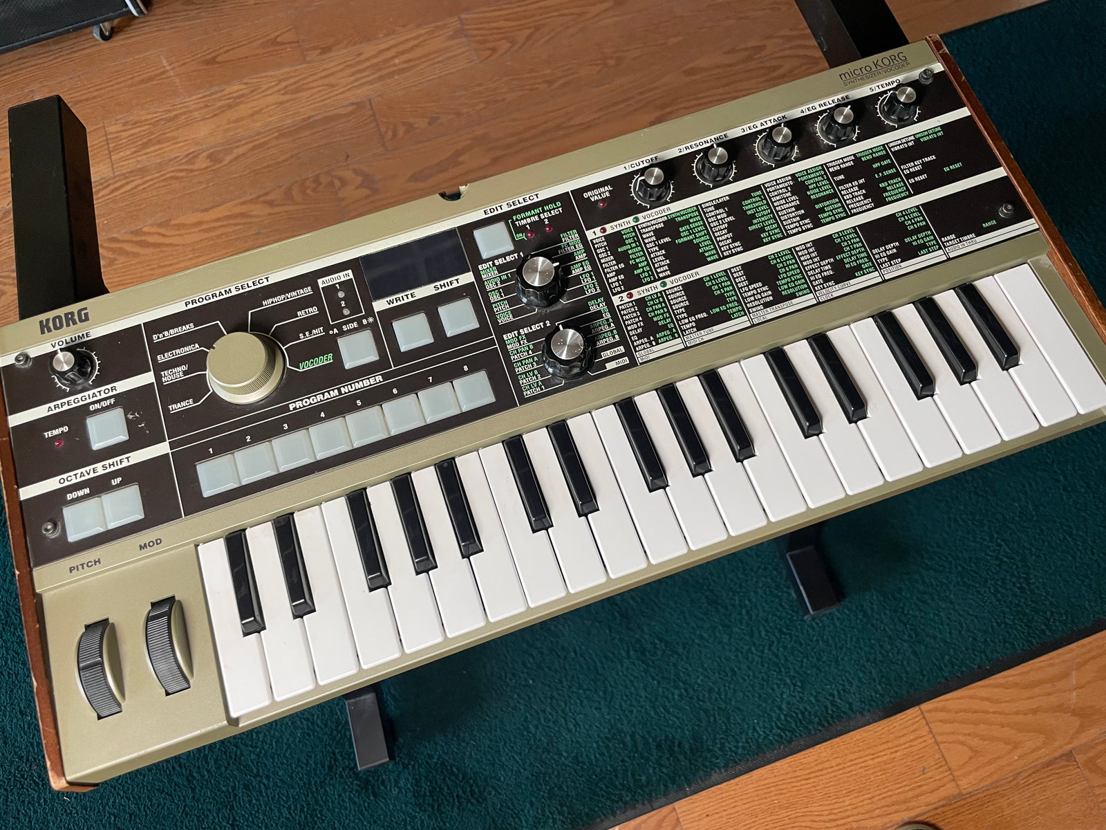 ギター Korg / microkorg Korg microKORG 2 Limited Edition - Metallic White