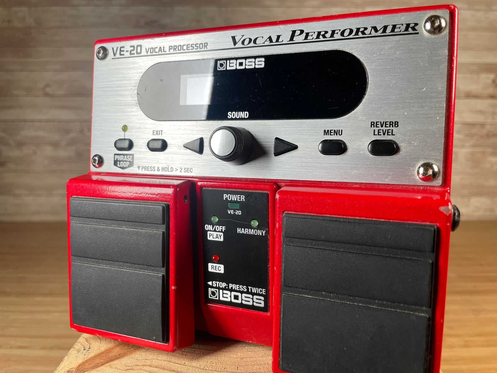 BOSS VE-20 VOCAL PROCESSOR 　ボーカル　エフェクター ボーカルエフェクター】BOSS(ボス) VE-20展示中！｜島村楽器