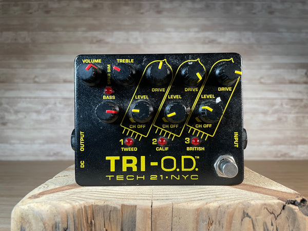 Tech 21 Tri-OD Overdrive Pedal Used