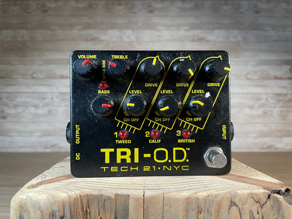 Tech 21 Tri-OD Overdrive Pedal Used