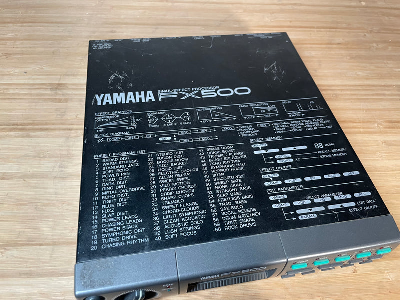 Yamaha FX500 Multi Effects Used