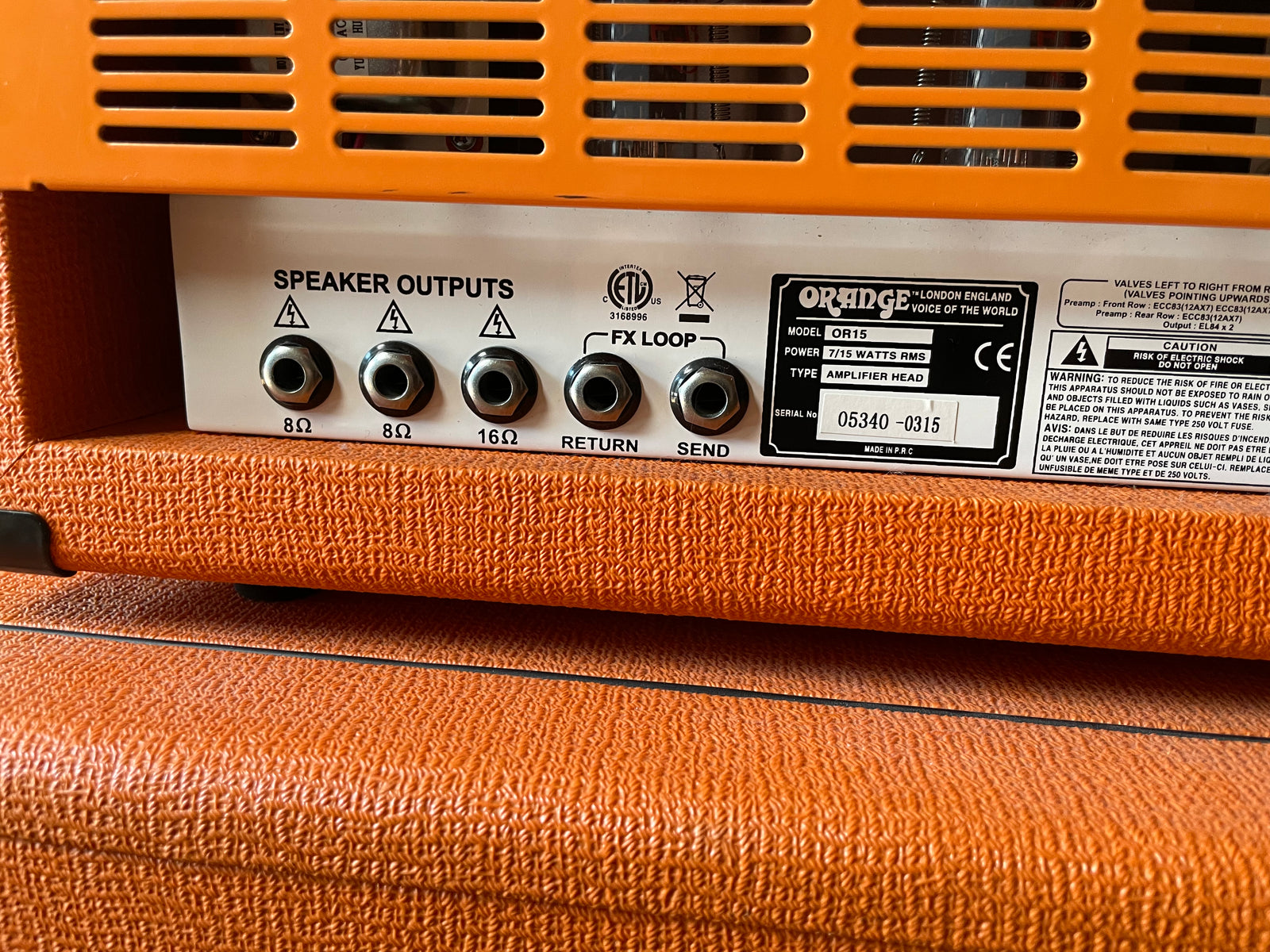 Orange OR15 Head + PPC112 Cabinet Used – Cask Music