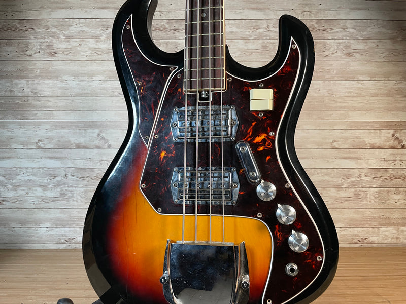 Silvertone 1490 Short Scale Bass MIJ Used
