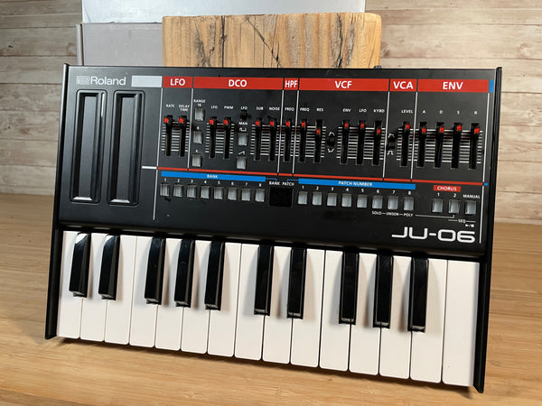 Roland Boutique Series JU-06 Synth + K-25M Keyboard Used