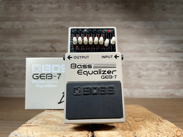 Boss GEB-7 Bass Equalizer Used