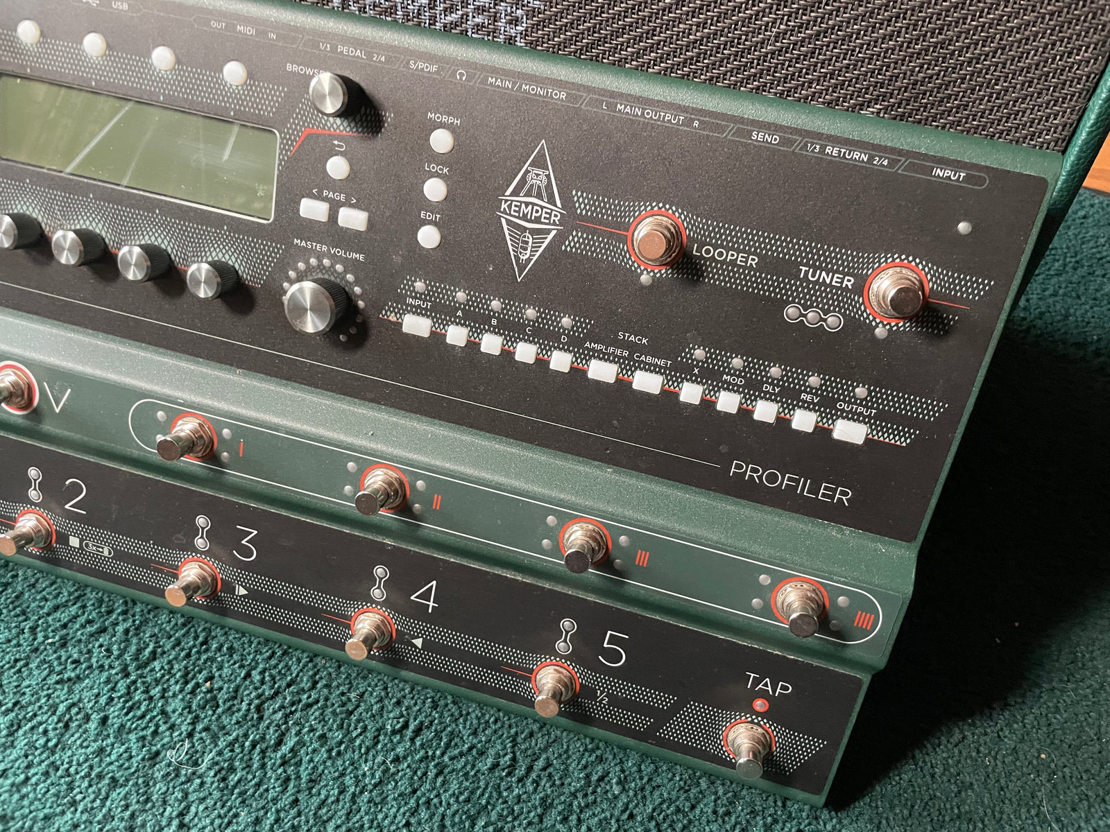 Kemper Profiler Stage Modelling Floorboard + Kemper Power