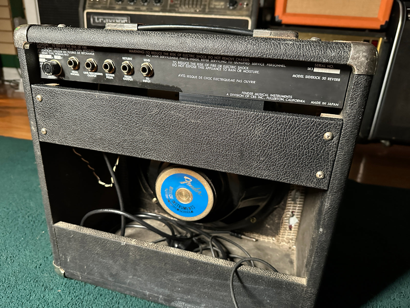 D】Fender Sidekick 30 Reverb Tube ギターアンプ フェンダー D】Fender Sidekick 30 Reverb Tube ギターアンプ フェンダー