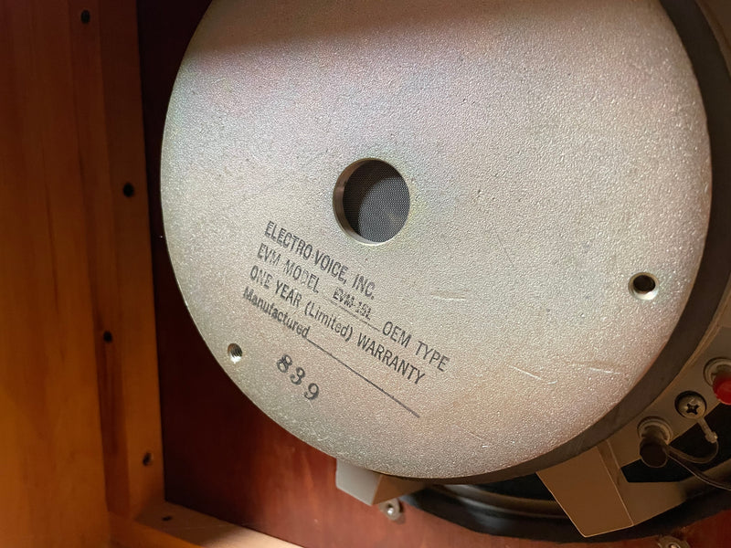 Custom Pine 1x15 Speaker Cabinet with EVM15L Used