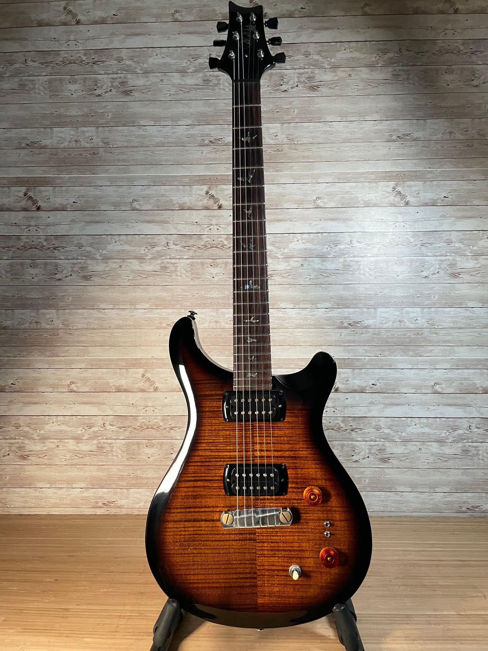 Paul Reed Smith SE 'Paul's Guitar' Black and Gold Sunburst