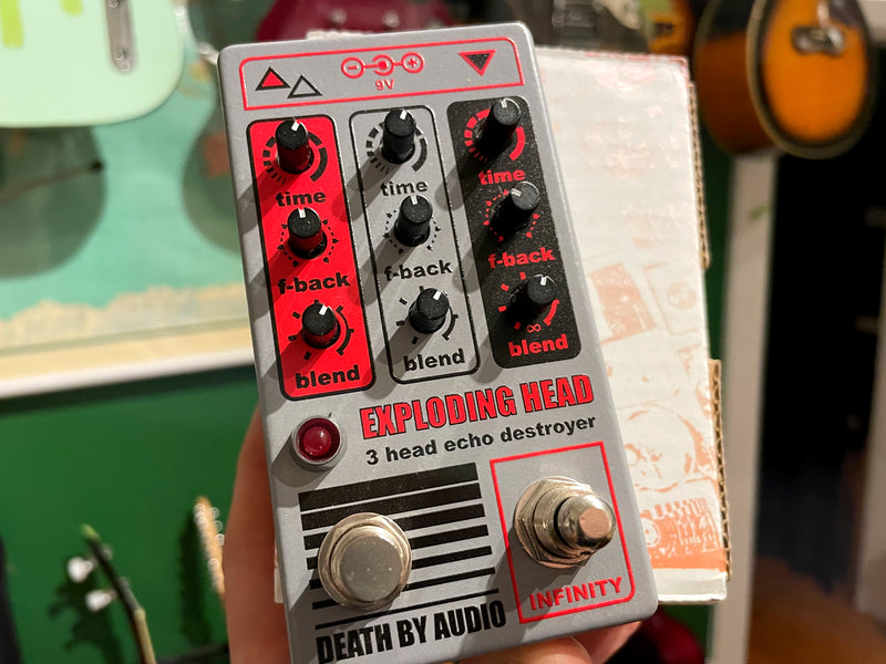 Death By Audio Exploding Head Tape Delay Pedal Used