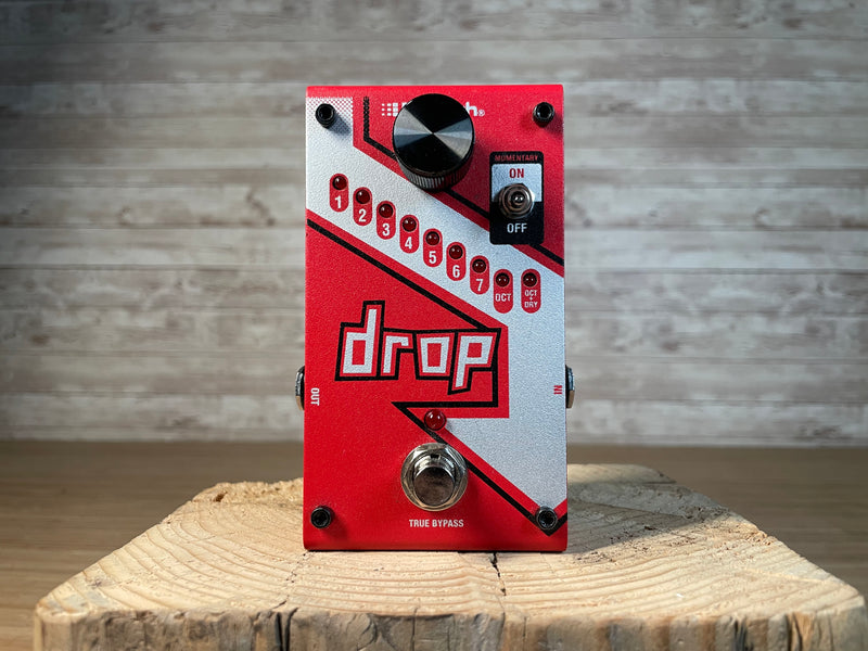 digitech detune pedal Digitech Drop Polyphonic Detune Pedal Used