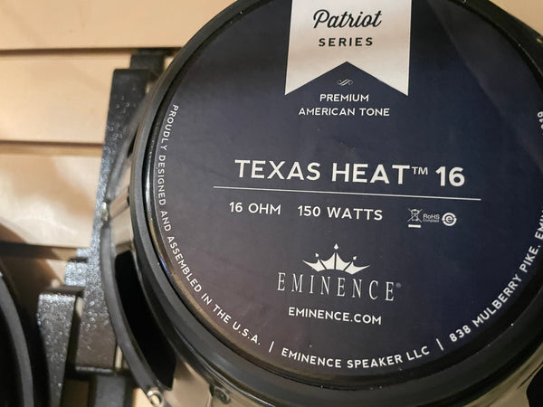 Eminence Texas Heat 12in Used