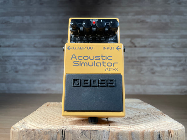 Boss AC-3 Acoustic Simulator Used