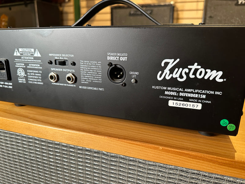 Kustom Defender 15H Guitar Amp Used