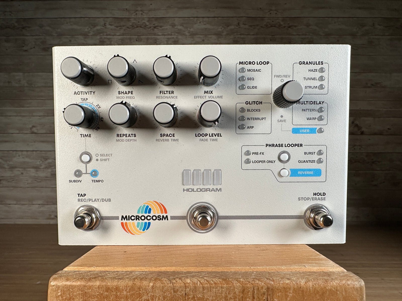 Hologram Microcosm Granular Looper & Glitch Pedal Used