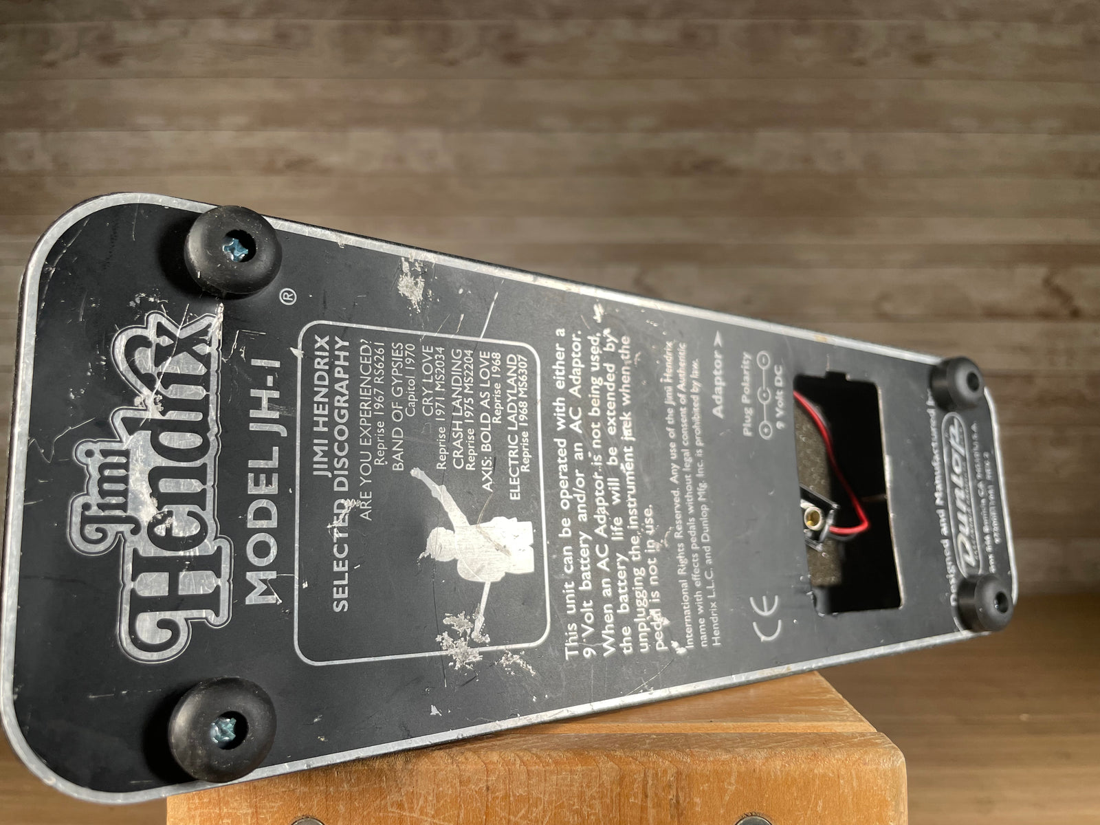 ギター JH-1 Jimi Hendrix Wah 2006 Dunlop JH-1 Jimi Hendrix Signature Wah – Telluride
