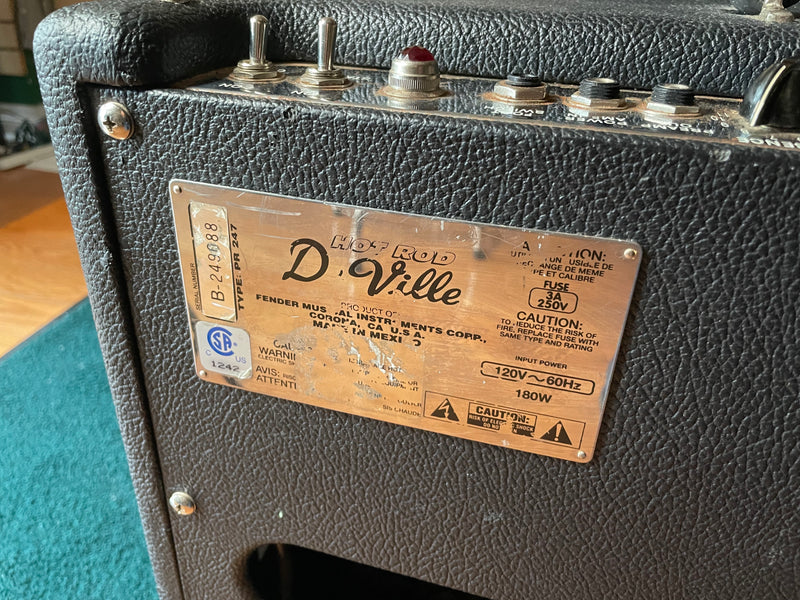 Fender Hot Rod Deville 4x10 Tube Combo Used