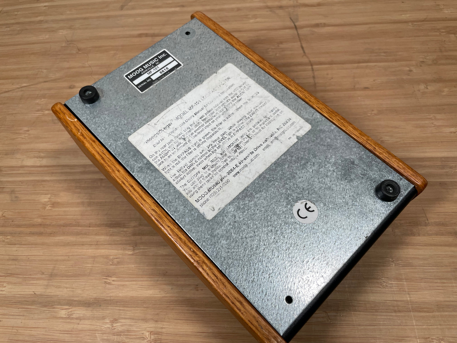 Moogerfooger MF-101 Low Pass Filter Used Toronto, ON | Cask Music