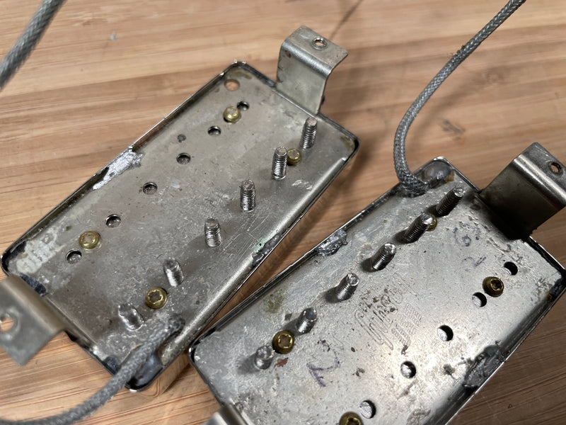 Gibson 490R / 490T Humbuckers with Replaced Covers Used