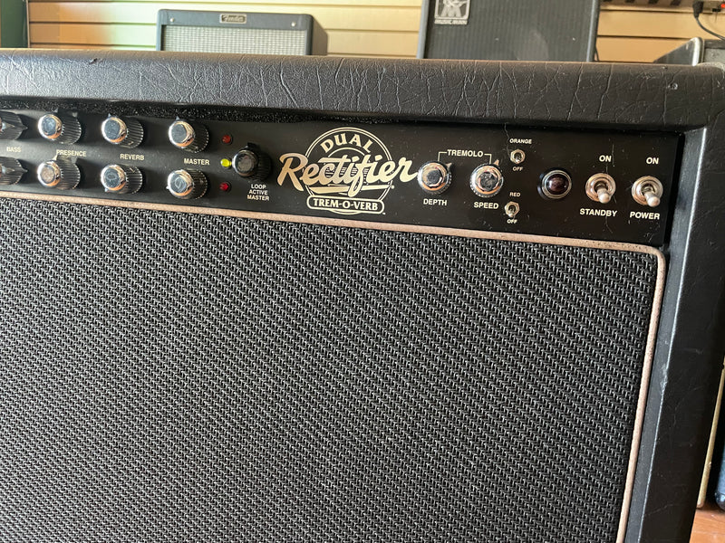 Mesa Boogie Dual Rectifier Trem-o-Verb Head S/N #4462 (Rev Mesa Boogie Dual Rectifier Trem-o-Verb Head S/N #4462 (Rev